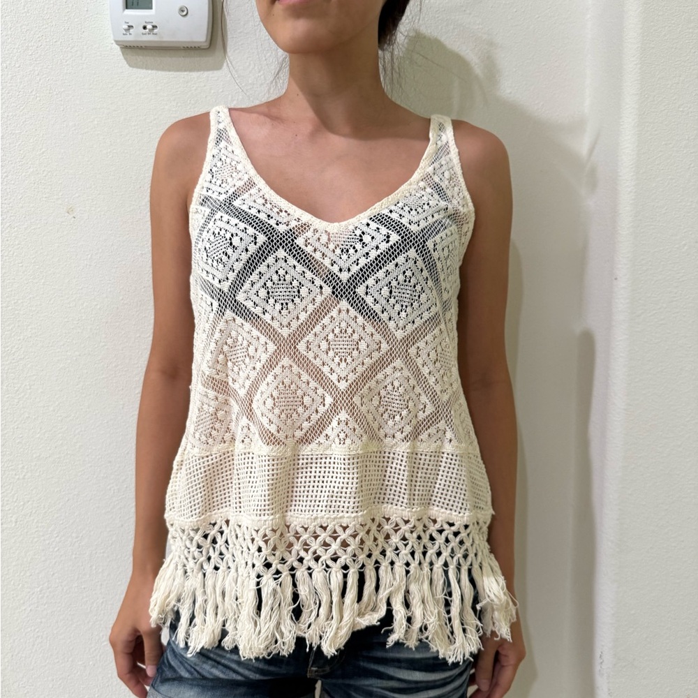 Boho Mango Tank Top - Size S